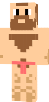 hairy man