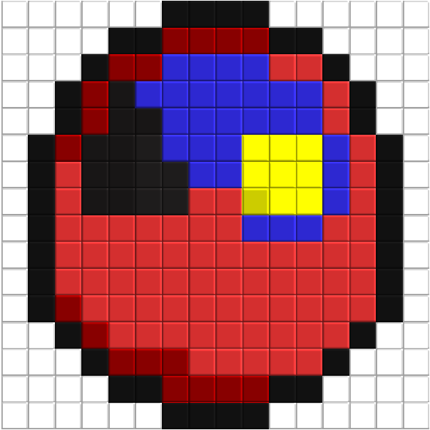 Preview of texture: clock red