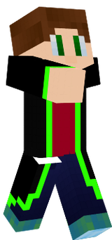 Boy with green robe