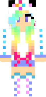 kawaii panda girl