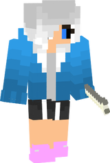 LenyTheDemon as sans (female version)