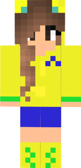 menina imitona da minha skin