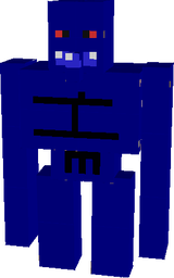 golem azul maluco