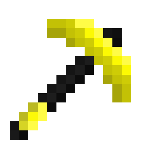 Preview of texture: golden pickaxe