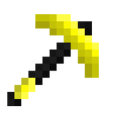 golden pickaxe