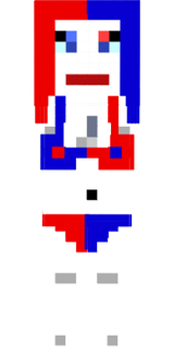 Harley Quinn (Red And Blue Bikini)