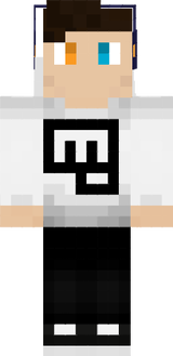 minha skin com cara de retardado