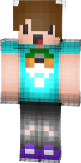 BOY SKELET AND CREEPER