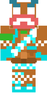 Aqua GingerBreadMan