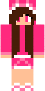 pink butterfly girl