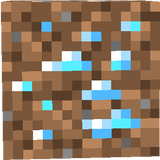 Diamond ore dirt