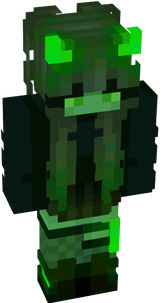 neon green girl