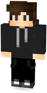 cute boy in black