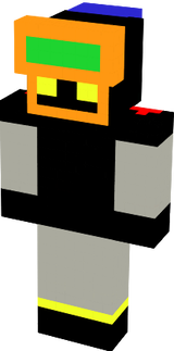 robô preto de foguete
