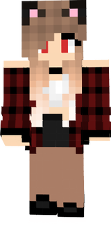 Red Eyed Cat Girl