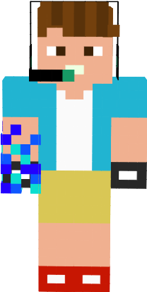Preview of texture: The Lord Of ASD's su elementi + creeper gömlek edition