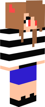 half shaved girl ( first skin ;) )