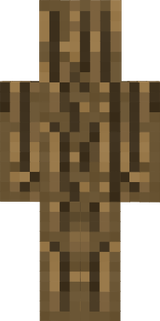 Obsidian / Oak wood camo troll