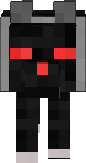 Angry Black wolf