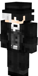 MAFIOSO BLACK SUIT // WHITE EYES