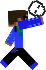 Blue man