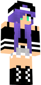 Purple hair