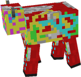 rainbow sugar cookie cow