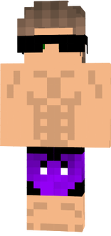 Wither Quig swimsuit no purple hair