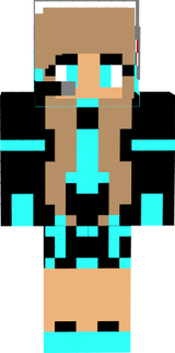 Kız Mavi Creeper