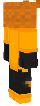 Main orange bear skin