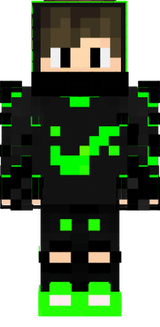 Neon Green Skull