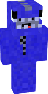 derpy dino blue style