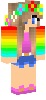 Damixy's rainbow skin