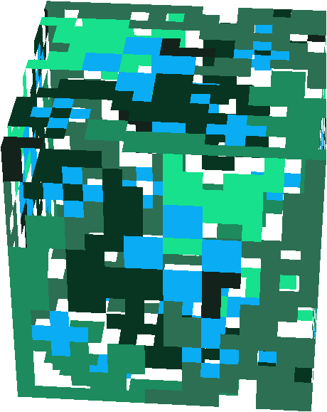 Preview of texture: feuille fleurie de bleuet des mers