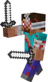 Steve in apocalipse zombie