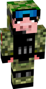 El cerdo militar tierno