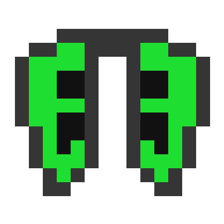 Preview of texture: creeper elytra