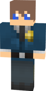 ich als polizei cheff blau
