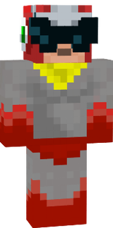 protoman with scarf