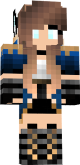 Warrior wolf girl