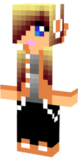 cool girl (orange)