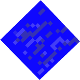 tapis bleu