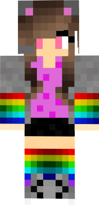 Preview of texture: Nyan Cat girl edited