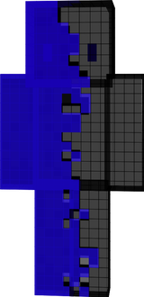 Skin Noir et Bleu
