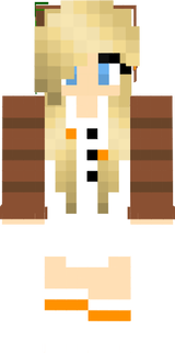 Minecraft - x_KobraGirl_x aka Michaela (Snow Golem Outfit)