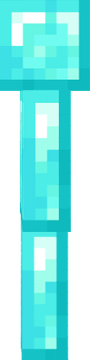 skin bloco de dimante