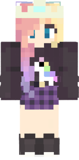 Twinkly Purple Skirt