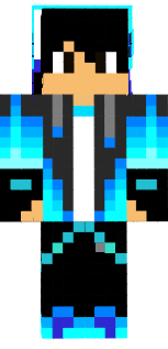 Preview of texture: blue creeper skin