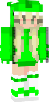 Anime girl with Crocodile hoodie