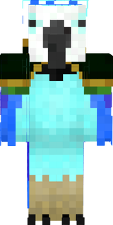 Crowlia with cape